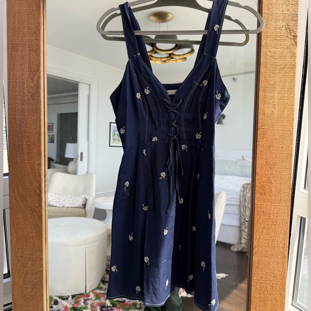 Navy Blue Sun Dress